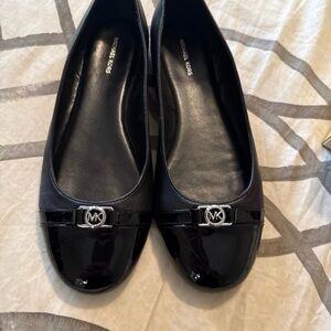 Michael Kors Black Ballet Flats
